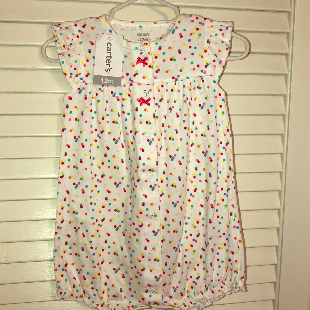 NWT Cupcake Baby One Piece 12m
